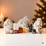 Adventskalender med whisky og snacks