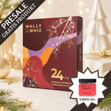 Rød vingummijulekalender - Wally & Whiz – presale 2026