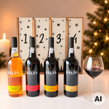 Adventskalender med portvin fra Dalva