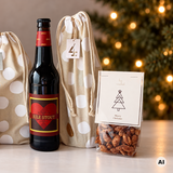 Adventskalender med danske juleøl og snacks