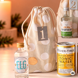 Adventskalender med gin og tonic