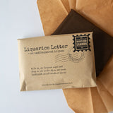 Classic lakridsplade fra Bagsværd i pæn kuvert emballage