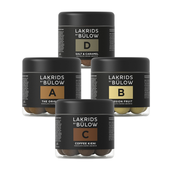 4-pak, Lakrids by Bülow choc-coated