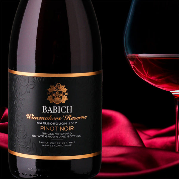 Rødvin, Babich Winemakers Reserve Pinot Noir Malborough (New Zealand)