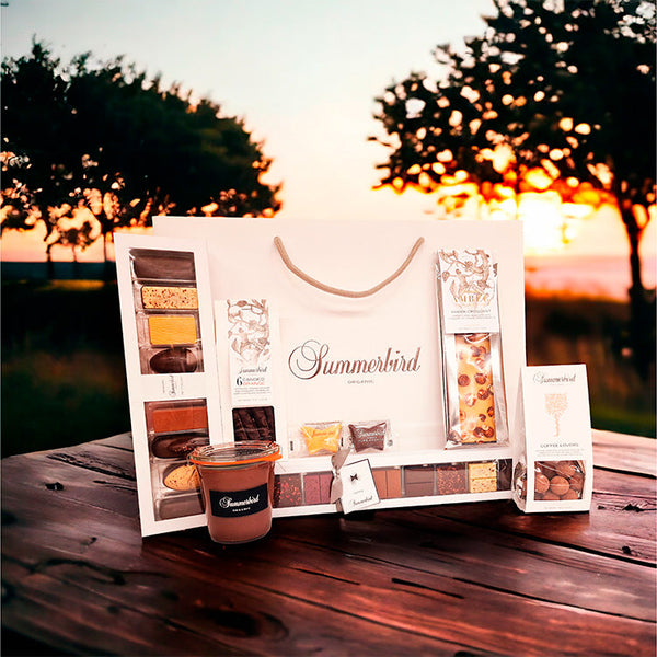 Best of Summerbird - gavepose med chokolade fra Summerbird