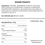 Peanuts med Wasabi i dåse