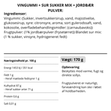 Vingummi m. Jordbær - Box The Original