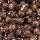 STORKØB 1 kg Cocoture Chokoladekugler | Mørk chokolade med mynte - brun