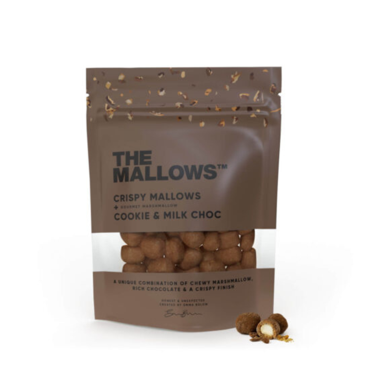 The Mallows - Crispy mallows, cookie & milk choc | Delikatessehuset.dk