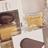 Gavepose med dansk økologisk chokolade fra Summerbird Organic