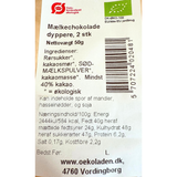 Rørepinde til varm kakao, mælke chokolade (økologisk)