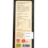 Chokoladeplade, mørk chokolade med flydende pebermynte (økologisk)