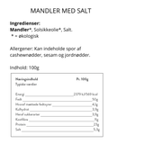 Saltede mandler - Guru snack