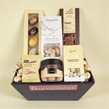 Påskekurv - fyldt med påskelækkerier