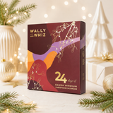 Rød vingummijulekalender - Wally & Whiz
