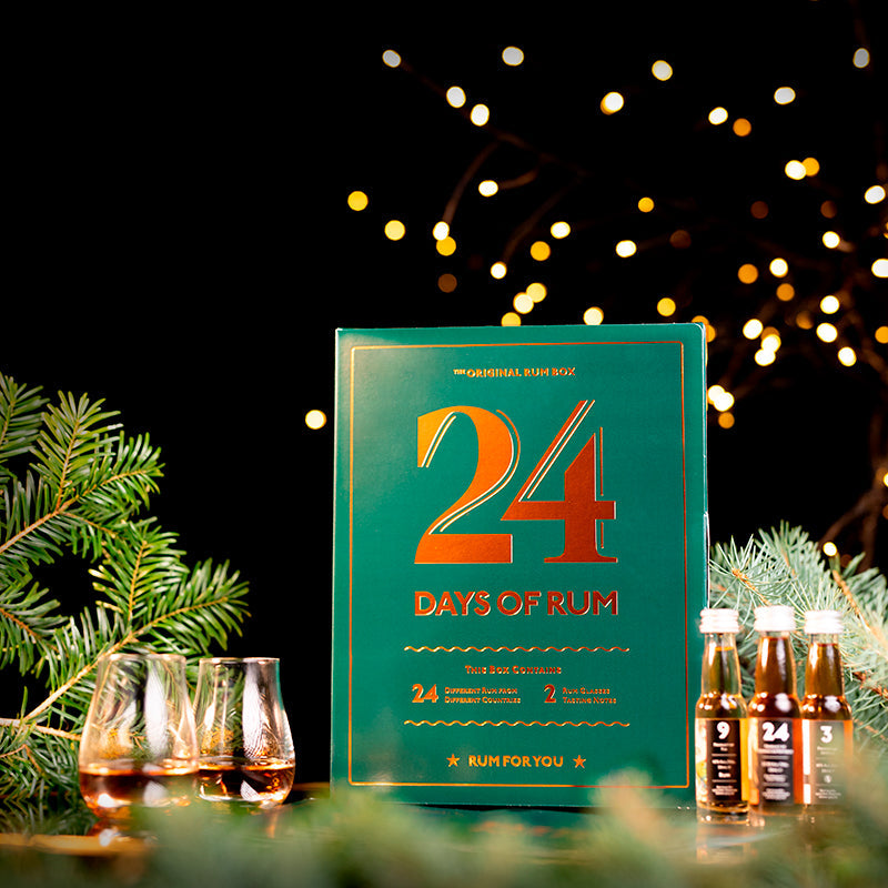 Julekalender med rom fra 1423. 24 days of rum.