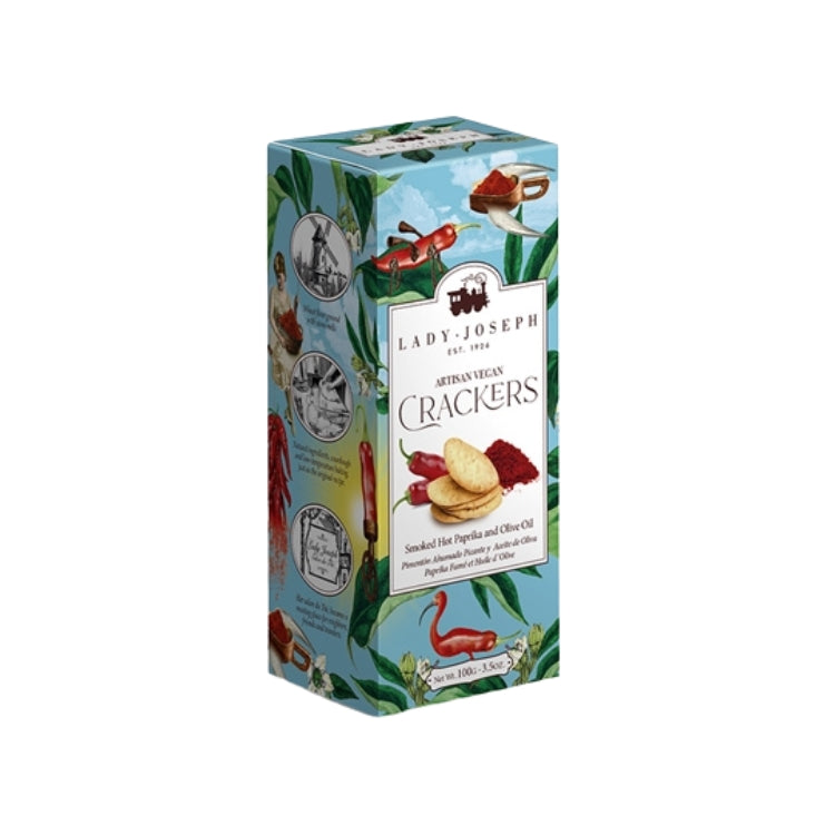 Crackers - Røget paprika og olivenolie