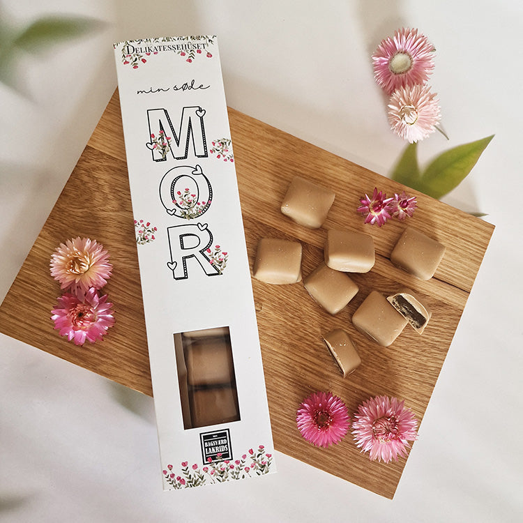 Bagsværd lakrids i morsdag emballage