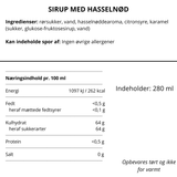 Kaffe sirup - Hasselnød