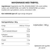Mayonnaise, Black Truffle - Nicolas Vahé