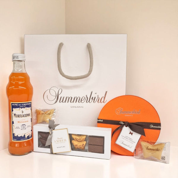 Sød gavepose med lemonade og Summerbird 
