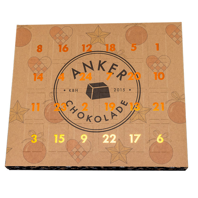 Anker Chokolade Julekalender til to personer