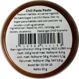 Chili Pesto, Pastariget Bornholm