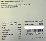 Mandler med salt og pebersmag fra Xocolatl