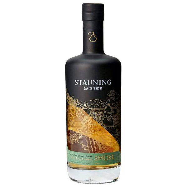 Stauning smoke single malt whisky. Røget single malt. Tilbud