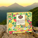 Stor gaveæske med 60 te-breve - gul, Basilur