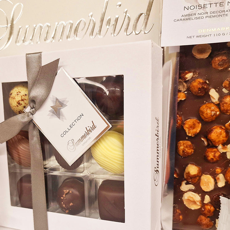 The Classics - gavepose med chokolade fra Summerbird