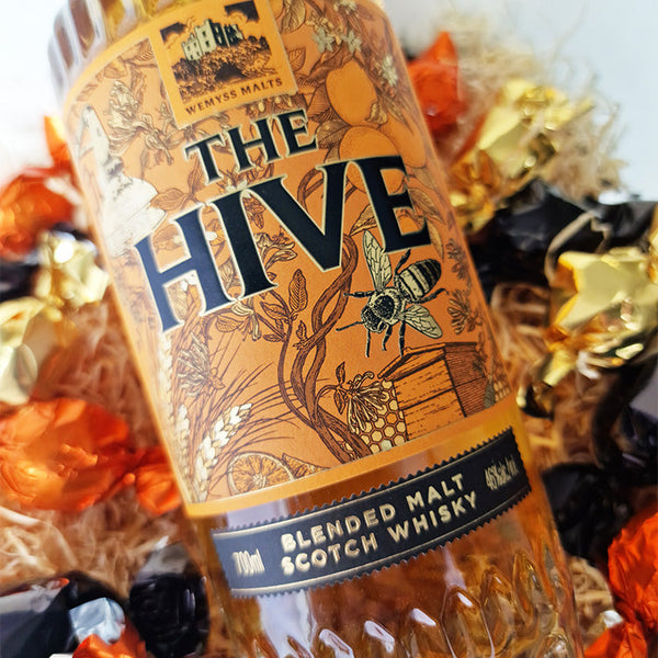 Wemyss WHisky the Hive. Flot whisky gavekurv