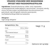 Flowpack Wally & Whiz vingummi - Mango med Passion