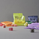 Wally & Whiz flowpacks i Jar - mix af lækre vingummier