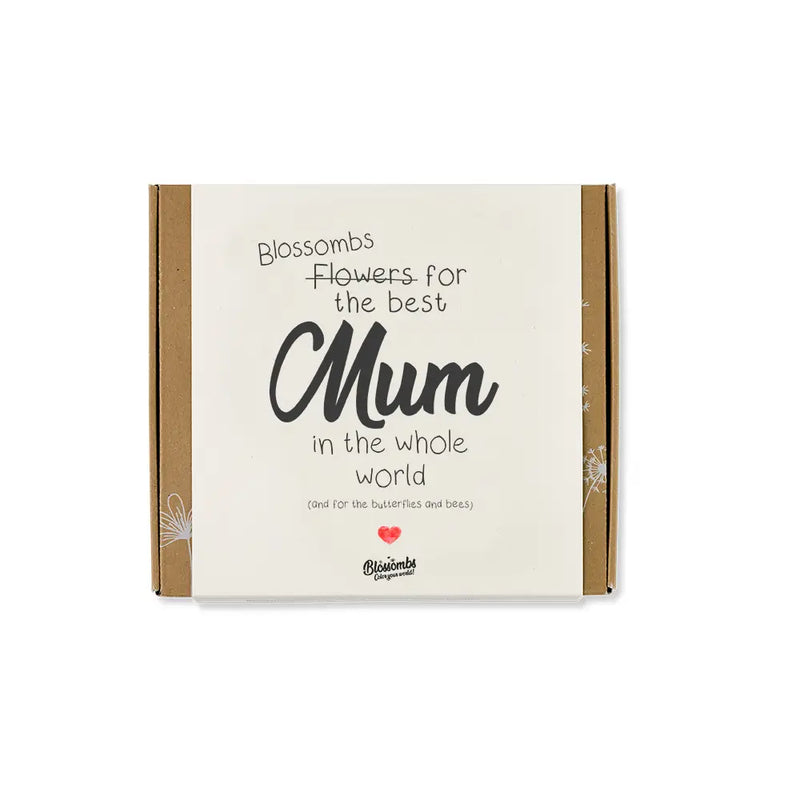 Stor gaveæske 'Blossombs for the best Mum in the whole world', Blossombs