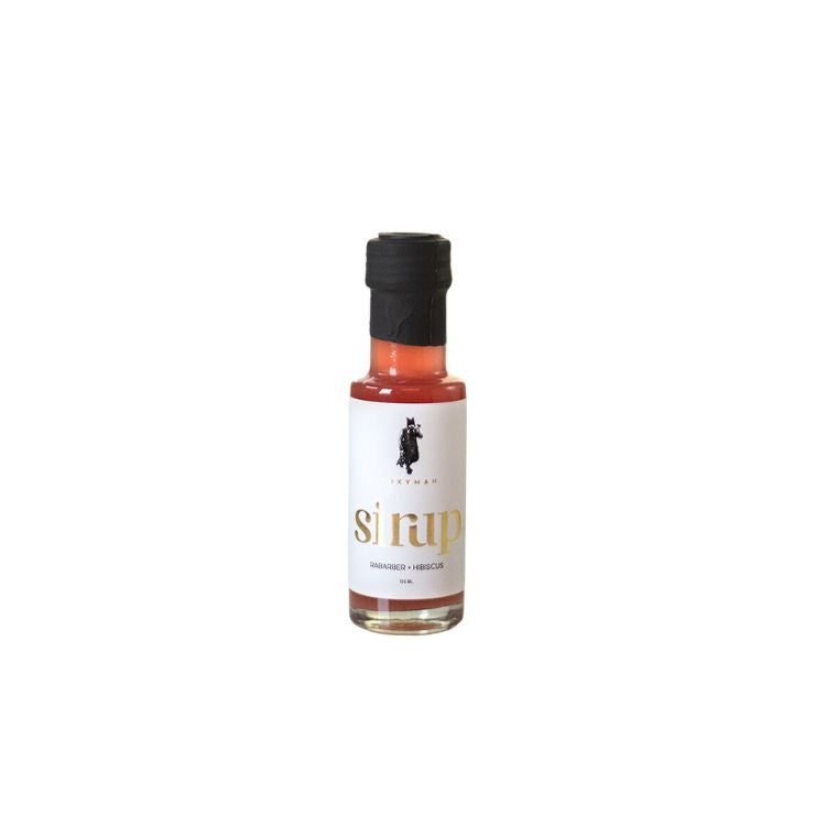 Cocktail sirup m. Rabarber og Hibiscus (100 ml.) - Noormann