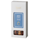Salt&Pepper spanske mandler fra Xocolatl. Online hod Delikatessehuset.dk