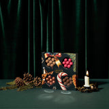 Lille julegaveæske fra lakrids by bulow med 4 lækre smagsvarianter