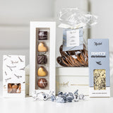 Gaveæske med Christmas Box Grey fra Xocolatl