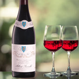 Vin smagekasse med franske elegante rødvine