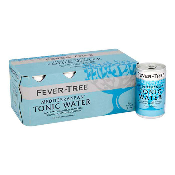 Fever Tree Mediterranean Tonic Water, halvt så bitter som Fever Tree's Premium Indian Tonic, med citrus produkter til de krydrede undertoner.