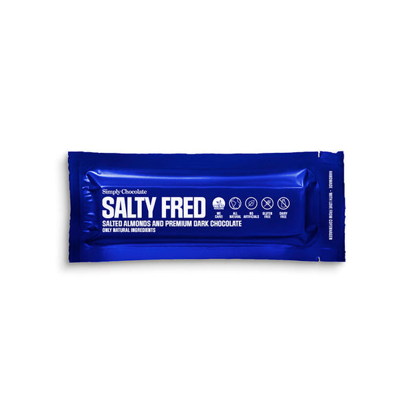 Simply chocolate salty fred bar
