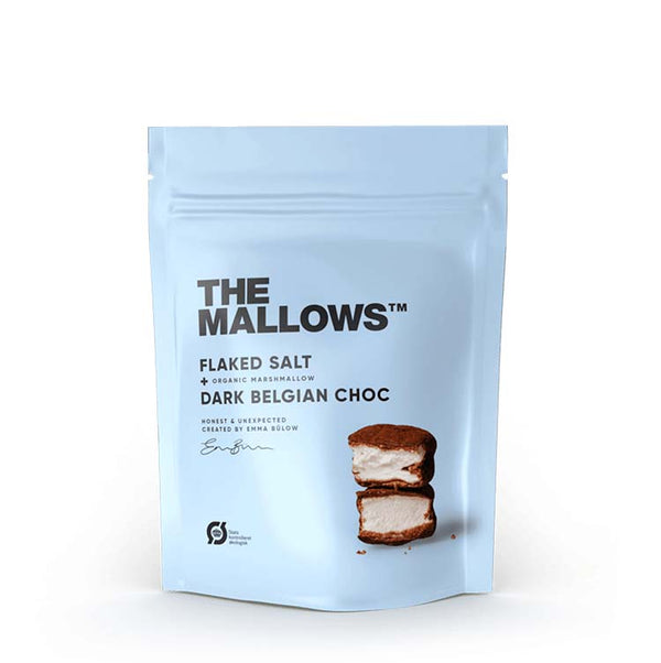 The Mallows skumfidus med salt og mørk chokolade