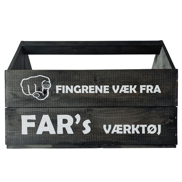 Gave til Fars Dag - Værktøjskasse med to specialøl, lakrids og chokolade