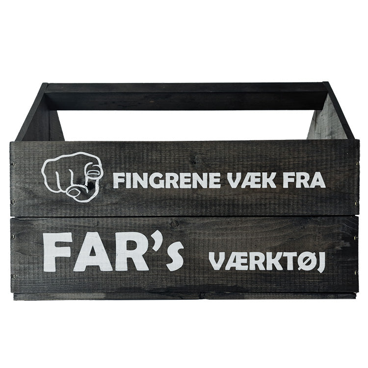 Gave til Fars Dag - Værktøjskasse med to specialøl, salt & sødt