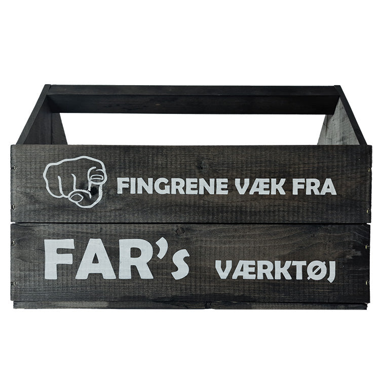 Gave til Fars Dag - Værktøjskasse med Warners Dry Gin