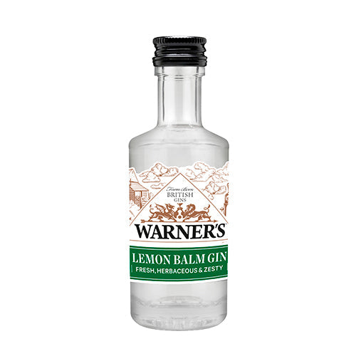 Warner's Lemon Balm Gin 5 cl. Miniature gin