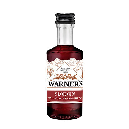 Warner's Sloe Gin 5 cl. Miniature gin