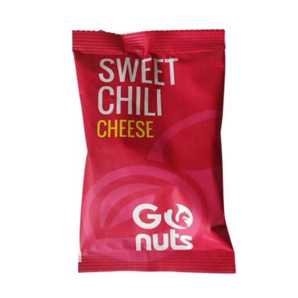 Sweet chili cheese nødder med smag af sød chili og ost, GOnuts - køb online hos Delikatessehuset
