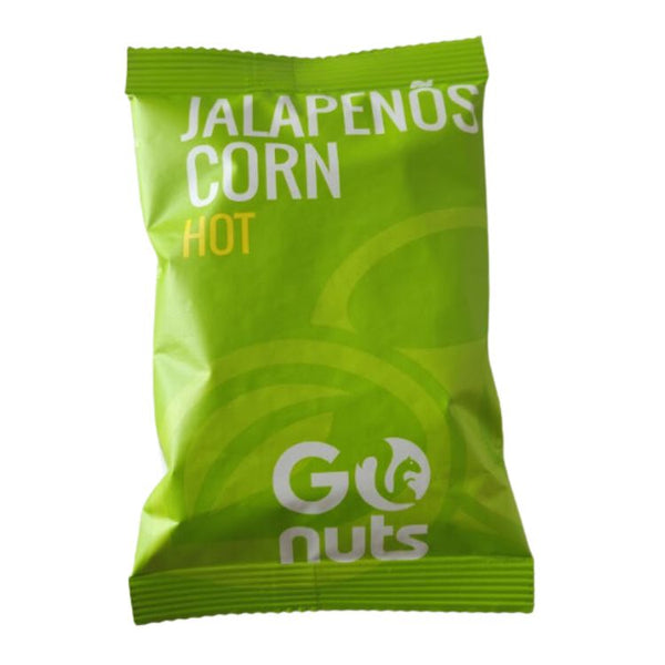 Sprøde HOT jalapenos majs, GOnuts - køb online hos Delikatessehuset